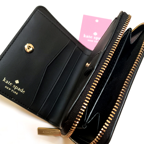 （画像用） ケイトスペード　お財布 バイカラー　二つ折り