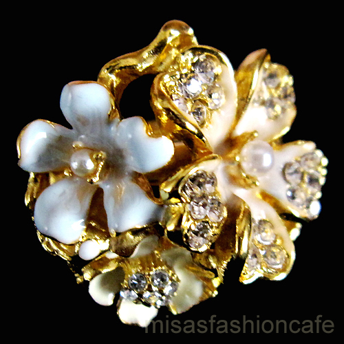 （画像用） パステル フラワーガーデン 　 KJL お花畑　リング