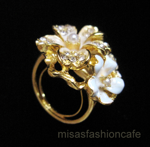 （画像用） パステル フラワーガーデン 　 KJL お花畑　リング