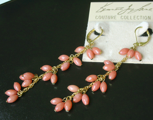 （画像用） KJL コーラル ピアス