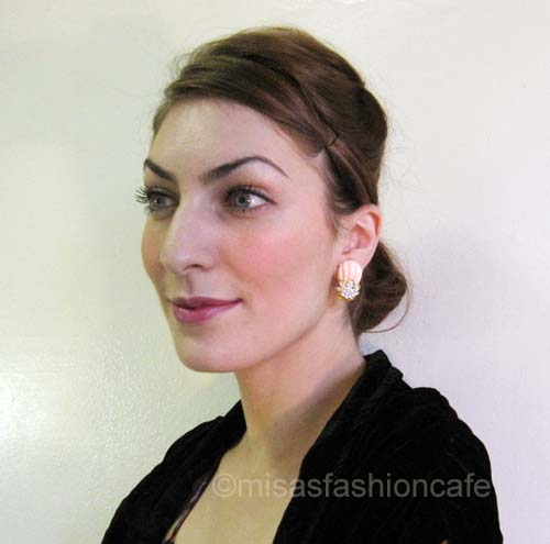 （画像用） KJL シェル　イヤリング