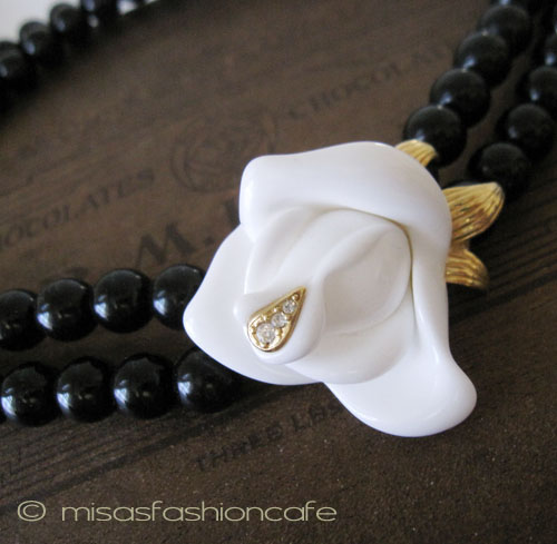 （画像用） ケネスジェイレーン KJL ローズ ネックレス　