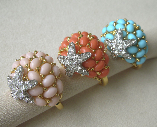 （画像用） KJL 星リング　ピンク