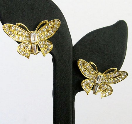 （画像用） KJL　蝶イヤリング