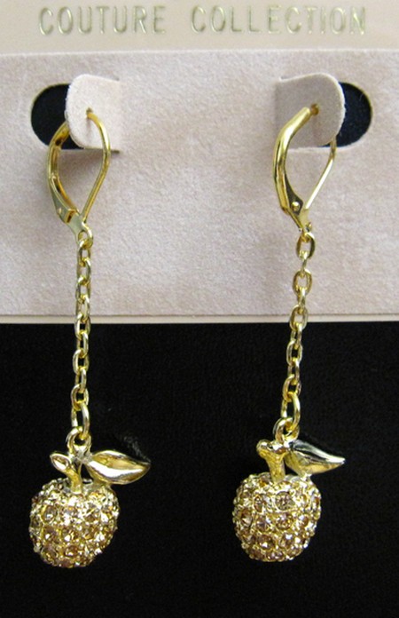 （画像用） KJL 　りんご　ピアス