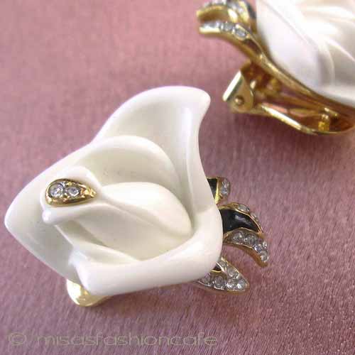 （画像用） KJL ローズ イヤリング