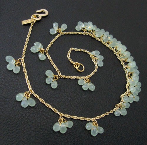 （画像用） マスカット・ドロップ 　 ネックレスKJL