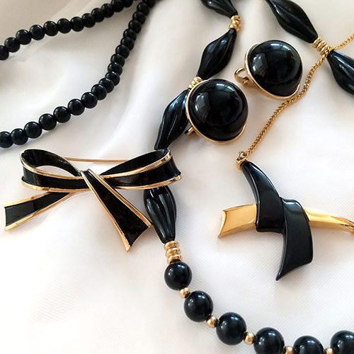 （画像用） TrifariトリファリSET 「金ｘ黒」4点セット