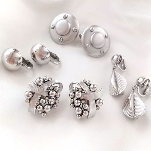 （画像用） TrifariトリファリSET 「シルバー」4点セット