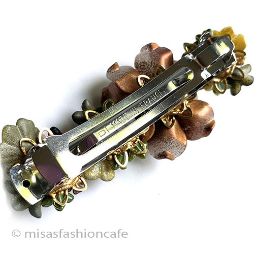 （画像用） ヘアーバレッタ　再販 お花　フラワーブーケ