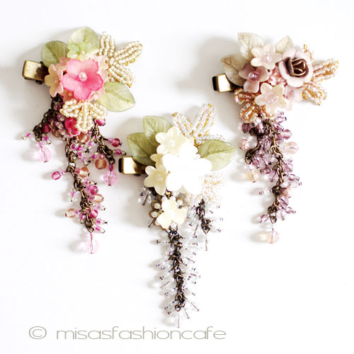 （画像用） ヘアーアクセサリー パーティー　ブーケ