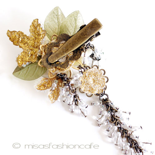 （画像用） ヘアークリップ パール　パーティー