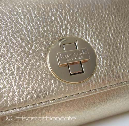 （画像用） ケイトスペード 　お財布 ゴールド