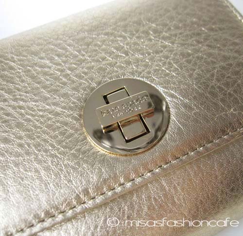 （画像用） ケイトスペード 　お財布 ゴールド