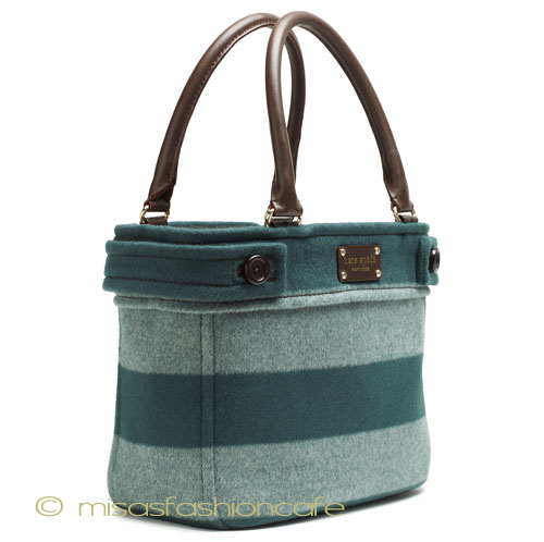 （画像用） ケイトスペード 　ボーダー　ウール