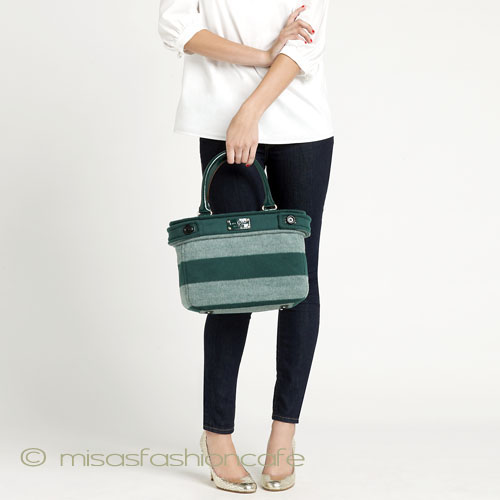 （画像用） ケイトスペード 　ボーダー　ウール