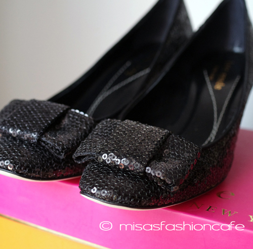 （画像用） ケイトスペード 　靴　りぼん　ヒール