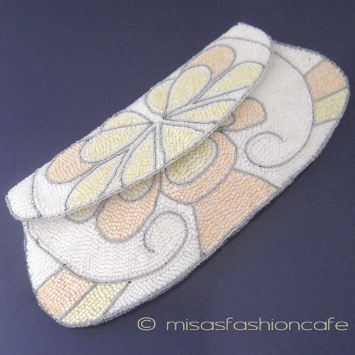 （画像用） クラッチ バッグ 　 　レモン ｘ オレンジ