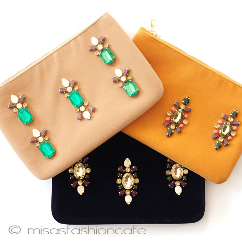 （画像用） ビジュー　バッグ ジュエル　ポーチ