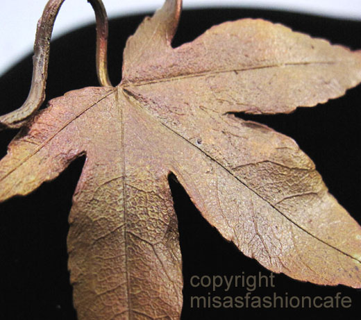 （画像用） Michaud ブローチ もみじ