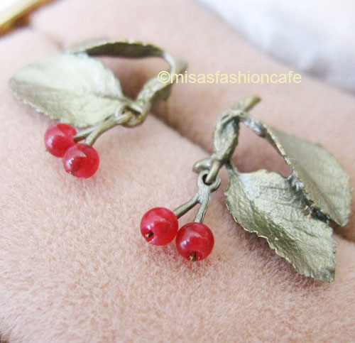 （画像用） Michaud ピアス チェリー