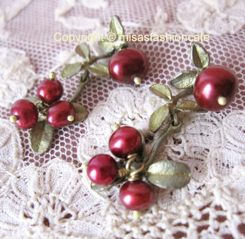 （画像用） Michaud マイケルミショー クランベリー ピアス