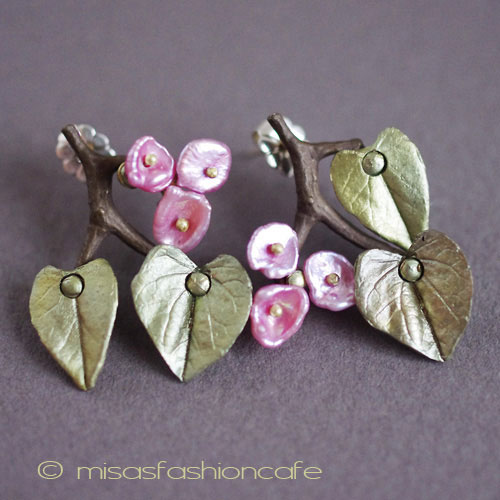 （画像用） マイケルミショー　再販！ ケシパール真珠ピアス