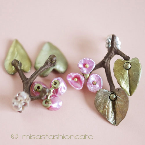 （画像用） マイケルミショー　再販！ ケシパール真珠ピアス