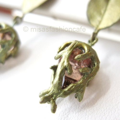 （画像用） Michaud ピアス バラのつぼみ