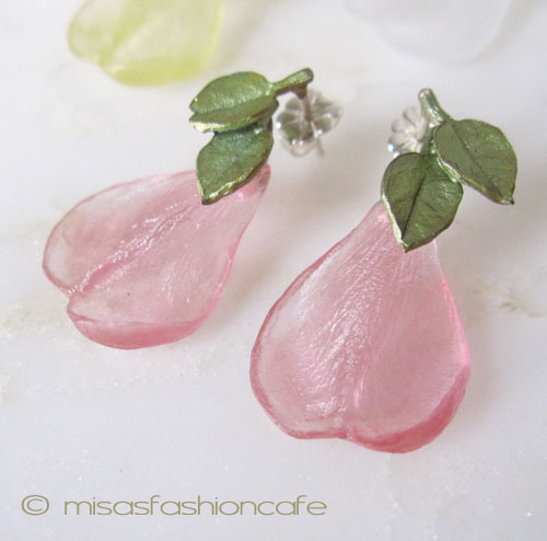 （画像用） マイケルミショー ピアス 　ローズの花びら　再販！