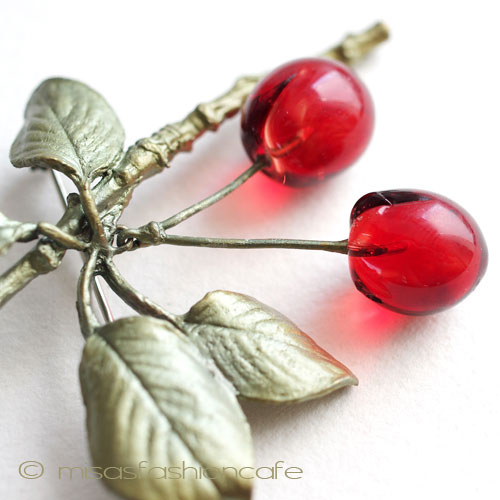 （画像用） マイケルミショー　再販！ アートガラス チェリー