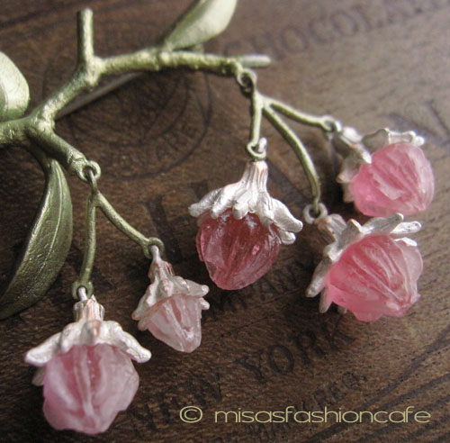 （画像用） マイケルミショー ブローチ 　シャクナゲ　再販！