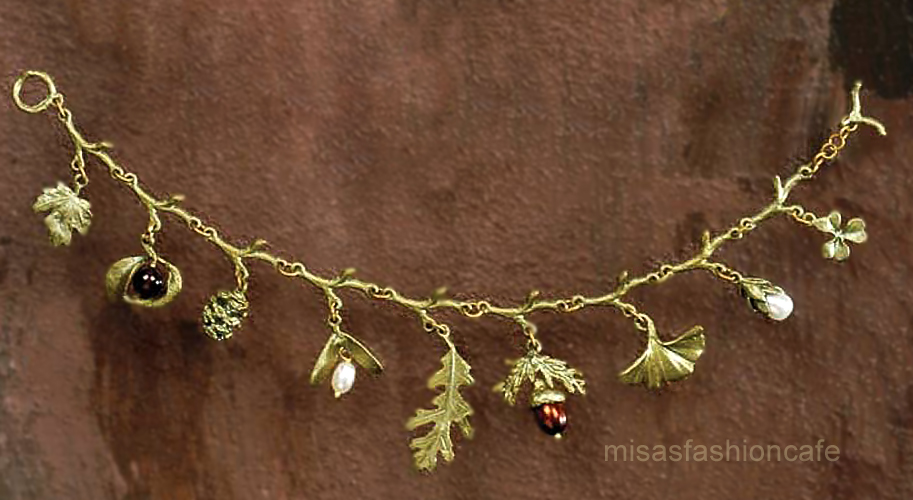 （画像用） マイケルミショー ブレス どんぐり・イチョウ・松