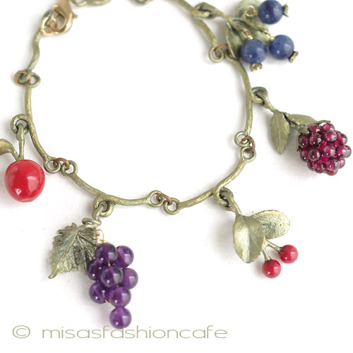 （画像用） Ｍｉｃｈａｕｄ　ブレスレット 天然石　フルーツ