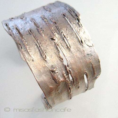 （画像用） Michaud バングル シルバー　白樺の木