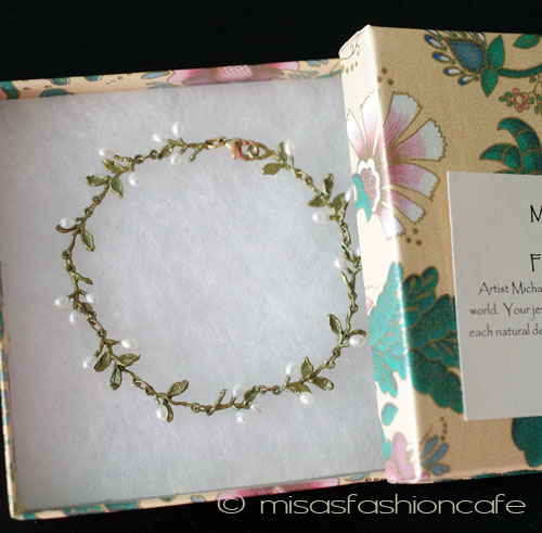 （画像用） マイケルミショー　再販！ カロライナ真珠ブレス