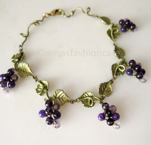 （画像用） Michaud ブレスレット アメジスト葡萄