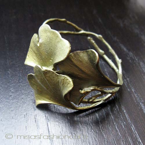 （画像用） マイケルミショー　再販！ イチョウ　バングル