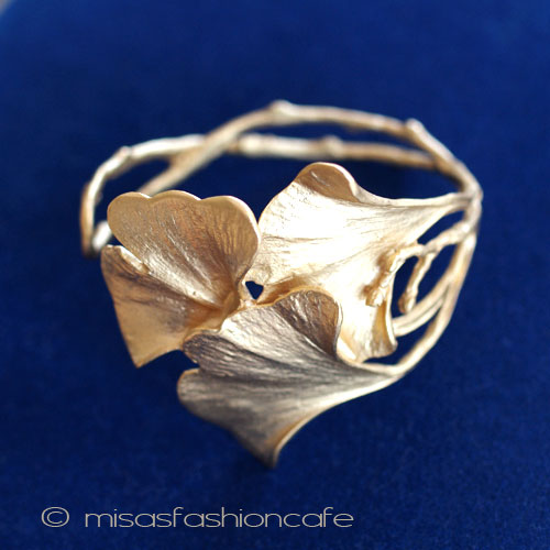 （画像用） マイケルミショー　再販！ 24Kgp　イチョウの葉　