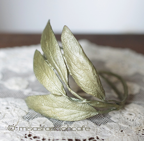 （画像用） マイケルミショー　再販！ ハーブ（セージ）バングル