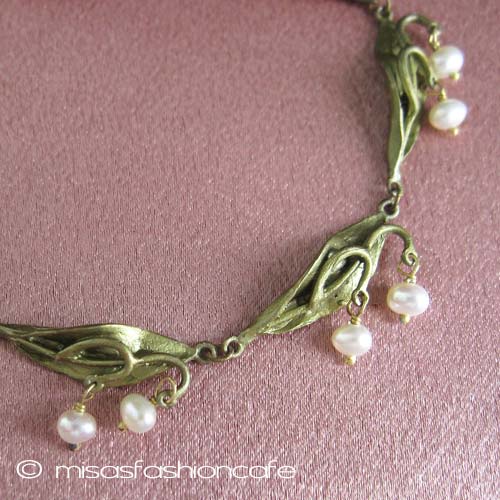 （画像用） Michaud ブレスレット 　真珠のすずらん