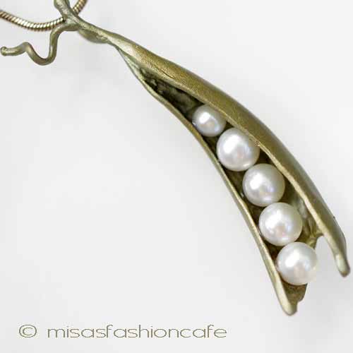 （画像用） マイケルミショー　再販！ 真珠えんどう豆ネックレス