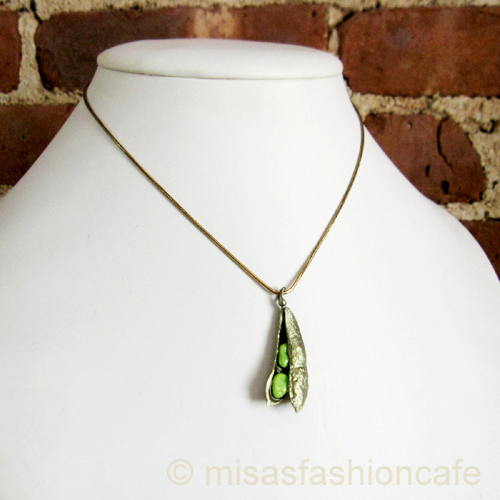 （画像用） マイケルミショー ネックレス 枝豆・えだまめ 再販！