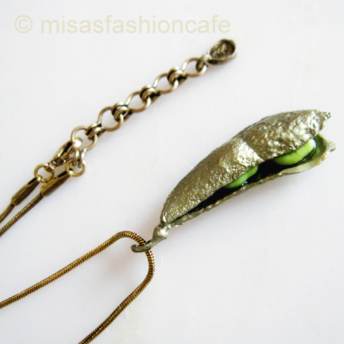 （画像用） マイケルミショー ネックレス 枝豆・えだまめ 再販！