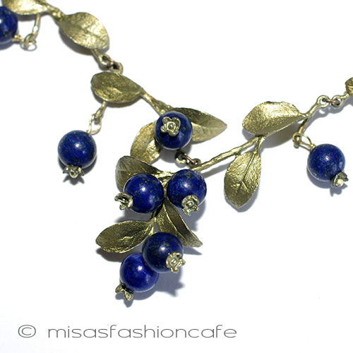 （画像用） マイケルミショー　再…販！ ブルーベリーネックレス