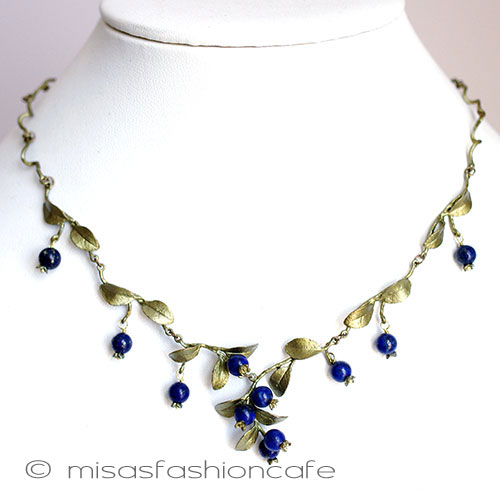 （画像用） マイケルミショー　再…販！ ブルーベリーネックレス