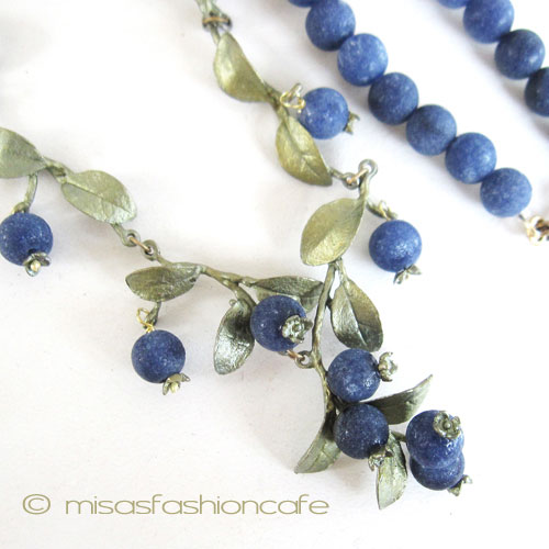 （画像用） マイケル・ミショー　再販！ ブルーベリー・ネックレス