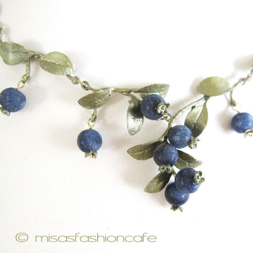 （画像用） マイケル・ミショー　再販！ ブルーベリー・ネックレス