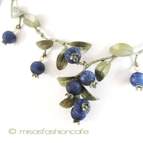 （画像用） マイケル・ミショー　再販！ ブルーベリー・ネックレス