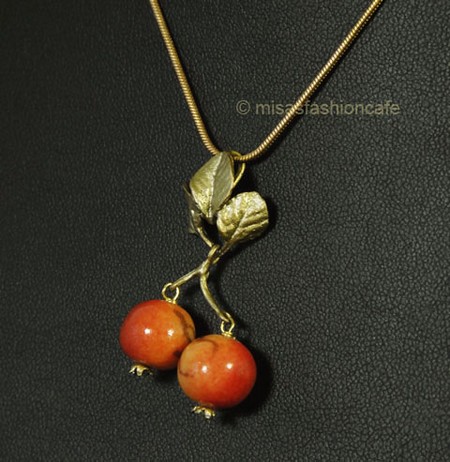 （画像用） Michaud ネックレス 野りんご